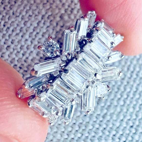 🌟HP🌟18K White Gold Diamond Ring - Picture 11 of 11